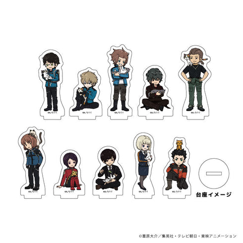 『ワールドトリガー』アクリルぷちスタンド09/猫ver.第4弾 BOX(全10種)(グラフアートイラスト)